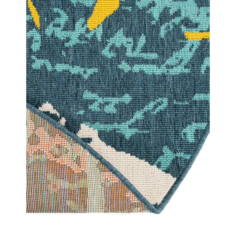 Angelys Indoor/Outdoor Area Rug, Round 3'1"