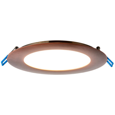 Super Thin Round 6" Open Recessed Trim