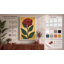 Single Stem in Crimson Botanical - Wrapped Canvas-131763709-131763715