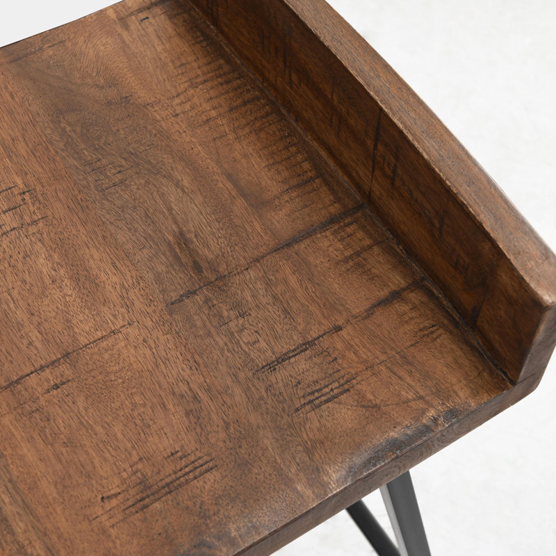 27" Solid Wood Counter Stool