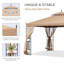 Pavillon de jardin en acier The Soft toit Gazebos-94946775-67888684