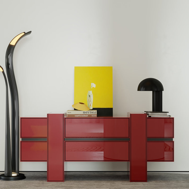 Italian-style modern and simple sideboard