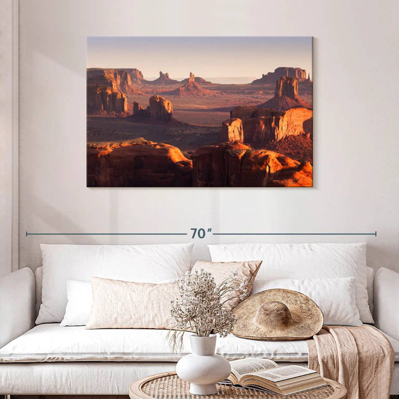 Alvord Radiant Monument Valley, H 30 po x l 45 po