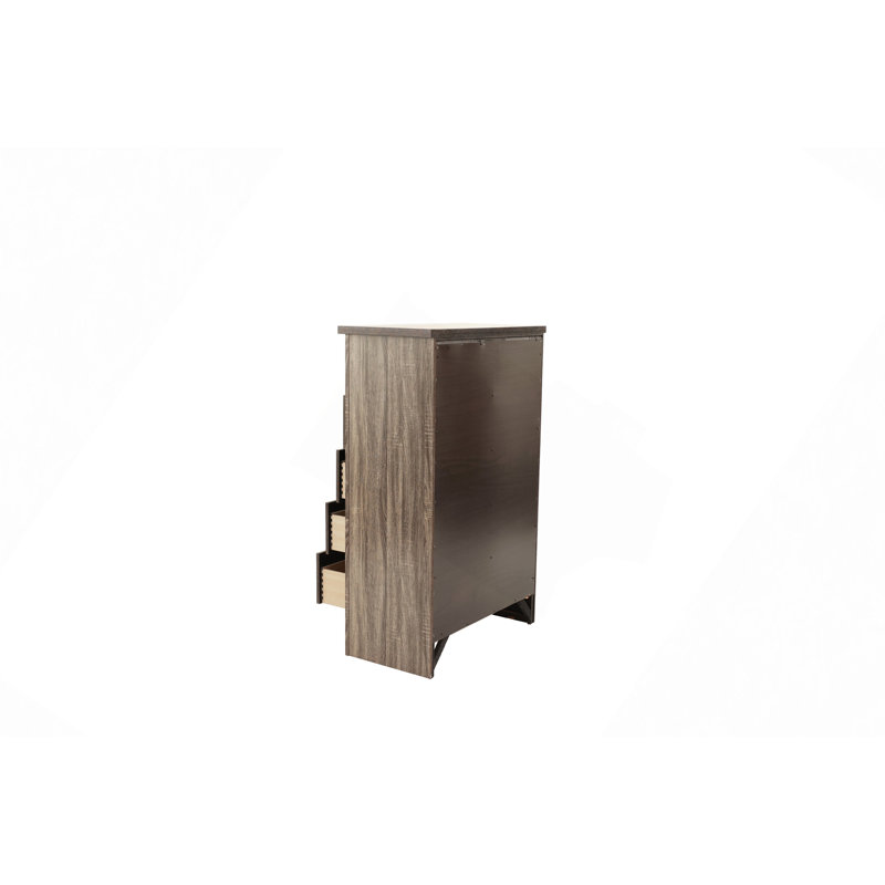 Commode à tiroirs, commode en bois 1 pièce