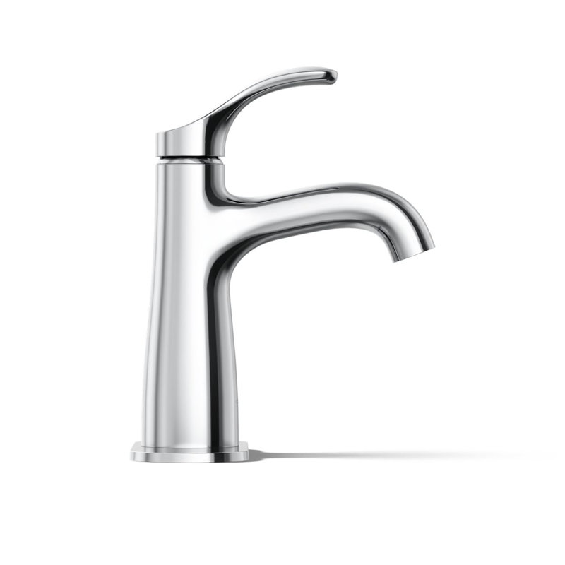 Simplice Single-Handle Bathroom Sink Faucet, 1.2 Gpm, Polished Chrome, 1.0 Gpm