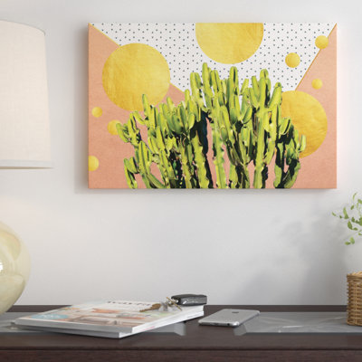 «Cactus Dream», impression sur toile