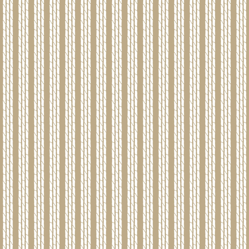 Tennessee Bamboo Stripes 10' L W Wallpaper Tile, Taupe, Faux Grasscloth, Non-pasted