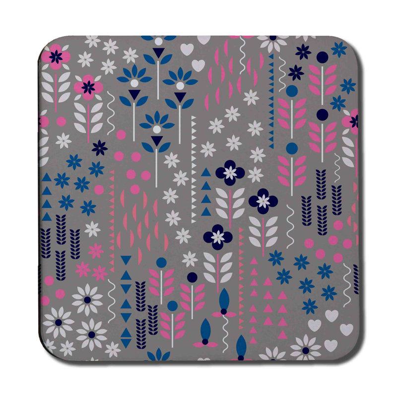 Agate Ceramic Jute Leather Crystal Square Round 6 Piece Coaster Set