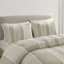 Ensemble d'édredon en coton 3 pièces Shay-101174458-101174457