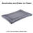 PETMAKER Waterproof Dog Crate Pet Bed- Gray-40697878-40697880