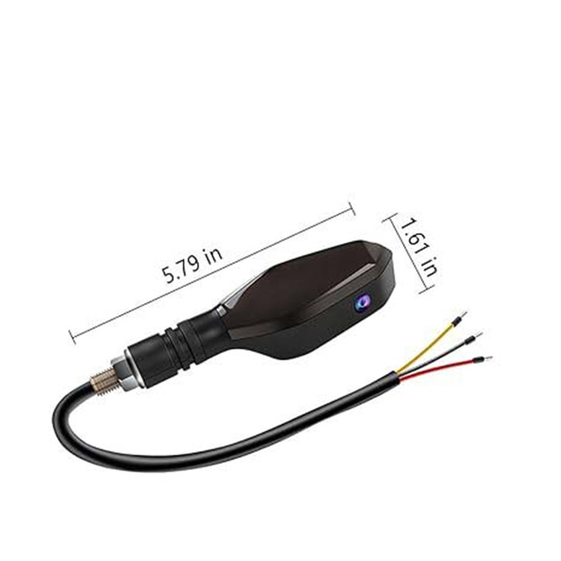 A chopper LED Turn Signal Lights Projector For Motorcycle