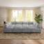 Canapé modulaire rembourré avec repose-pieds 12 pièces-131403407