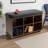 Townsend Upholstered Storage Bench in Espresso/Black Finish, 19.08'' H X 33.63'' W X 12.48''D