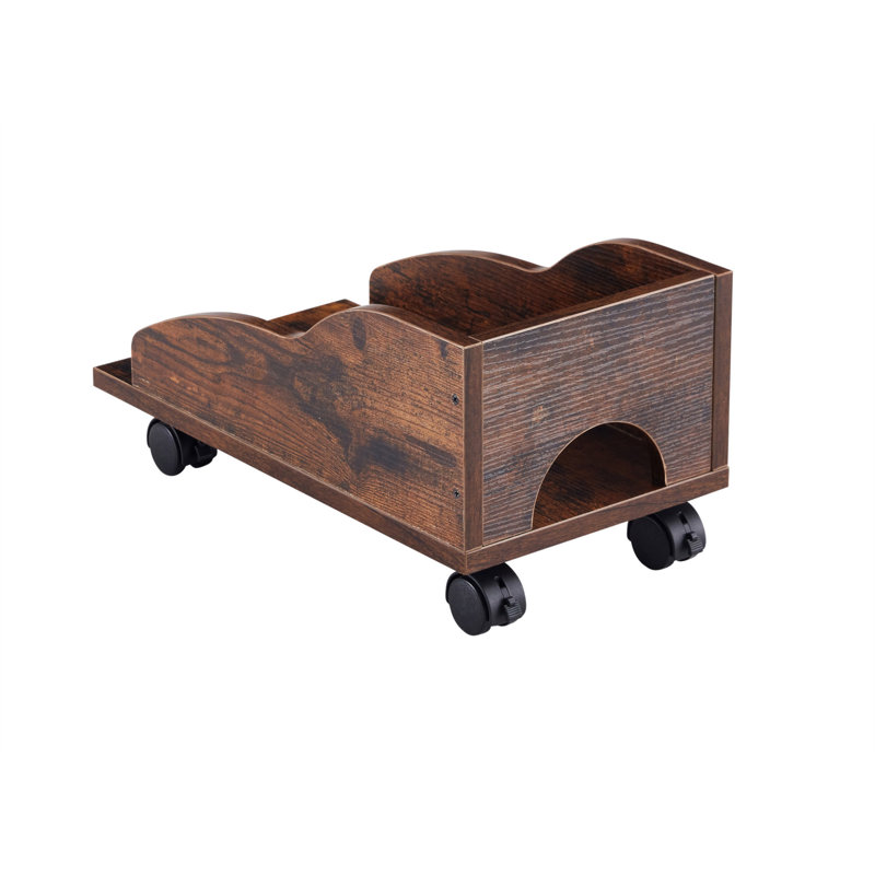 D&N Solid Wood Computer Desk With Storage And Functionality