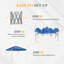 3x3 M Outdoor Pop Up Canopy Tent-120200496