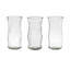 Vase en verre Quara Classic - ensemble de 3
