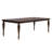 Veney Solid Wood Extendable Rectangular Dining Table With 18" Leaf