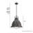 Bridgemoor 3 - Light Single Dome Pendant-60180713