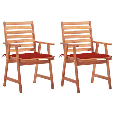 Chaise de patio avec coussin Sharaea