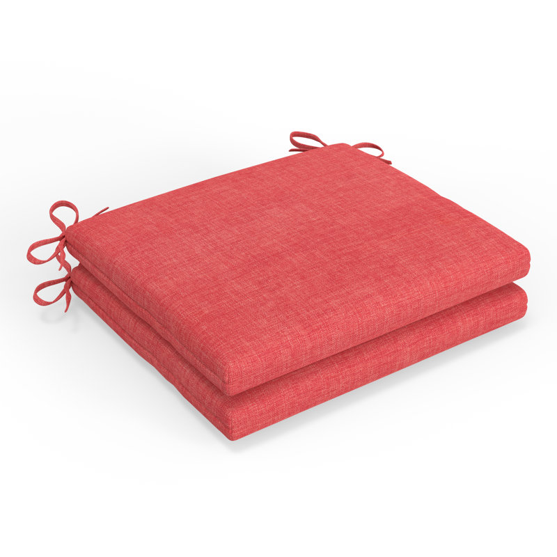 Coussin de chaise Dakota Fields, L 18,5 po x P 16 po, Orange