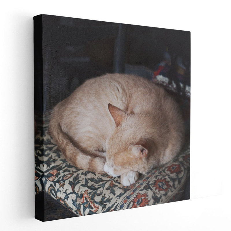 «Sleepy Af après-midi», reproduction d'art sur toile, H 30 po x l 30 po