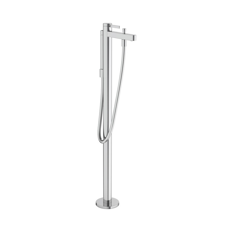 hansgrohe Finoris Freestanding Tub Filler Trim with 1.75 GPM Handshower, Chrome