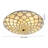 Harpa Glass Flush Mount