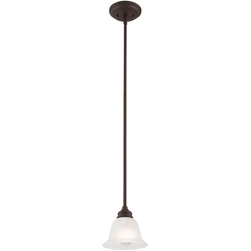 Luminaire suspendu en dome à 1 lumière