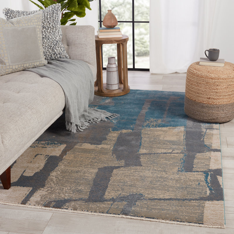 Sanaa Abstract Indoor Rug, Rectangle 9'6" x 12'7"