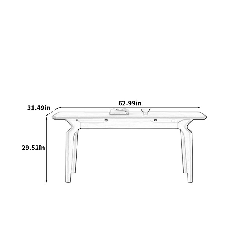 Flavel, H 29,52 po x L 62,99 po x l 31,49 po