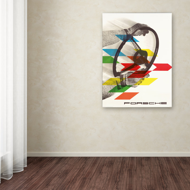 «Car 22» par Lantern Press, reproduction d'art graphique sur toile, H 19 po x l 14 po x P 2 po