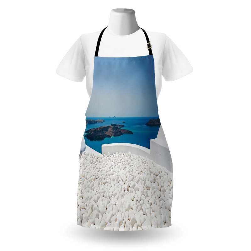 No Pattern Bib Apron