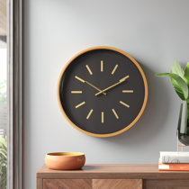 Glass Contemporary Wall Clock 20 x 20 x 2 - 20 x 2 x 20 - On Sale