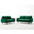 Morrone 57.8'' Velvet Loveseat-2068260222