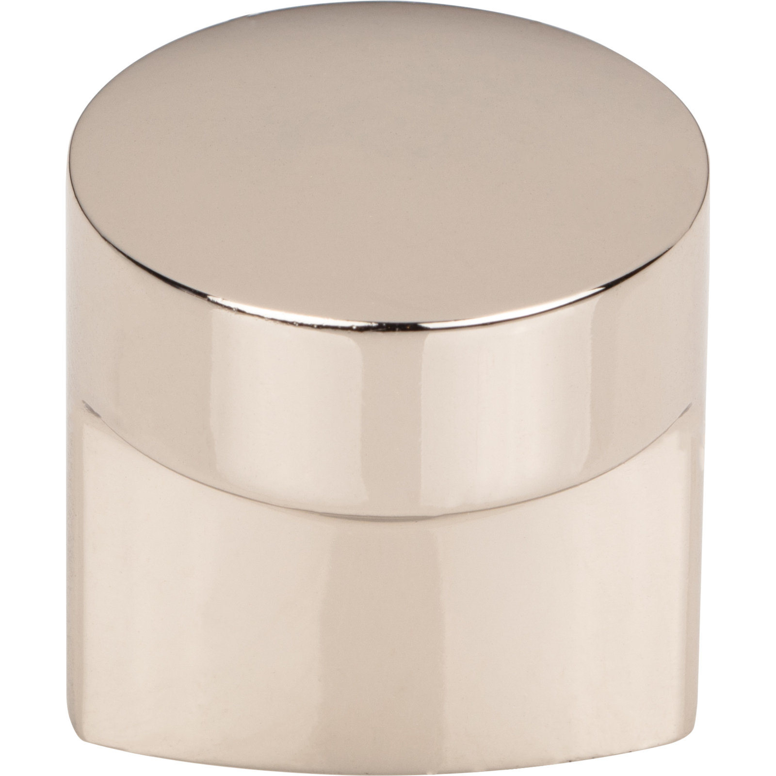 Hartridge Cylindrical Cabinet Knob, Polished Nickel