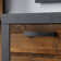 50cm W Solid + Manufactured Wood Bedside Table