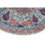 High-Quality Hand-Knotted Red And Navy Area Rug