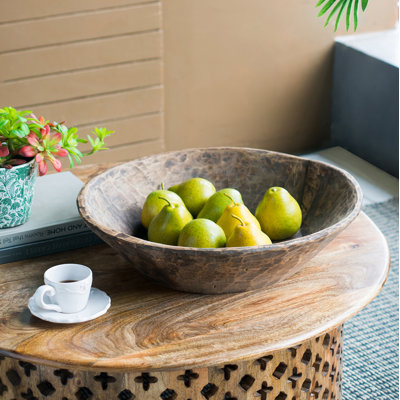 L'Anse Wood Decorative Bowl in Brown