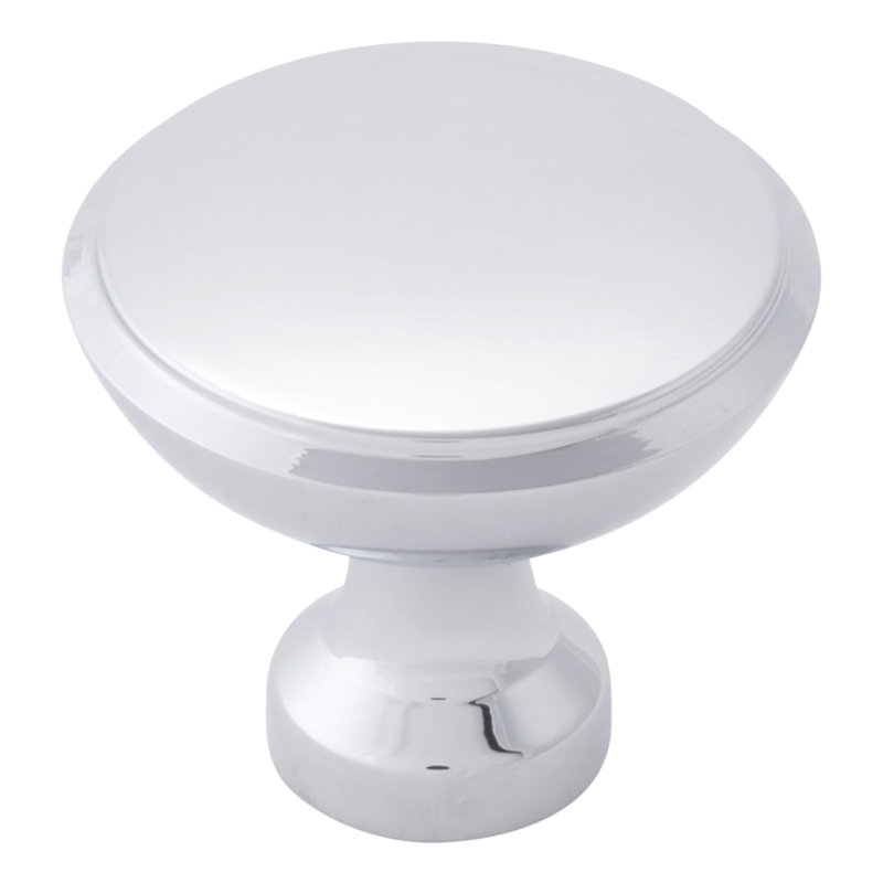 Edgewood Round Knob, Chrome