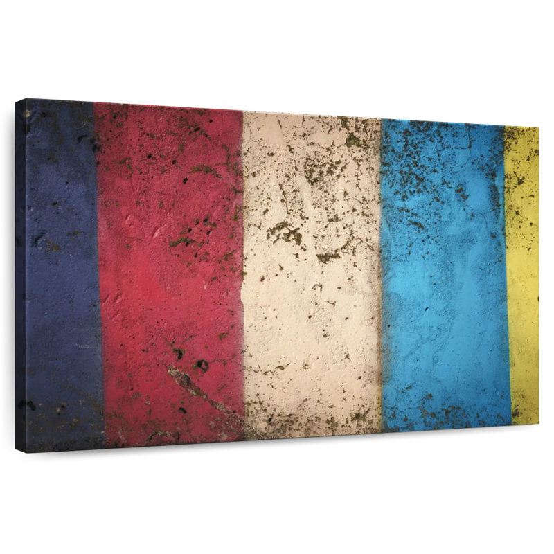 Béton rayé de couleur Avery, H 8 po x l 12 po
