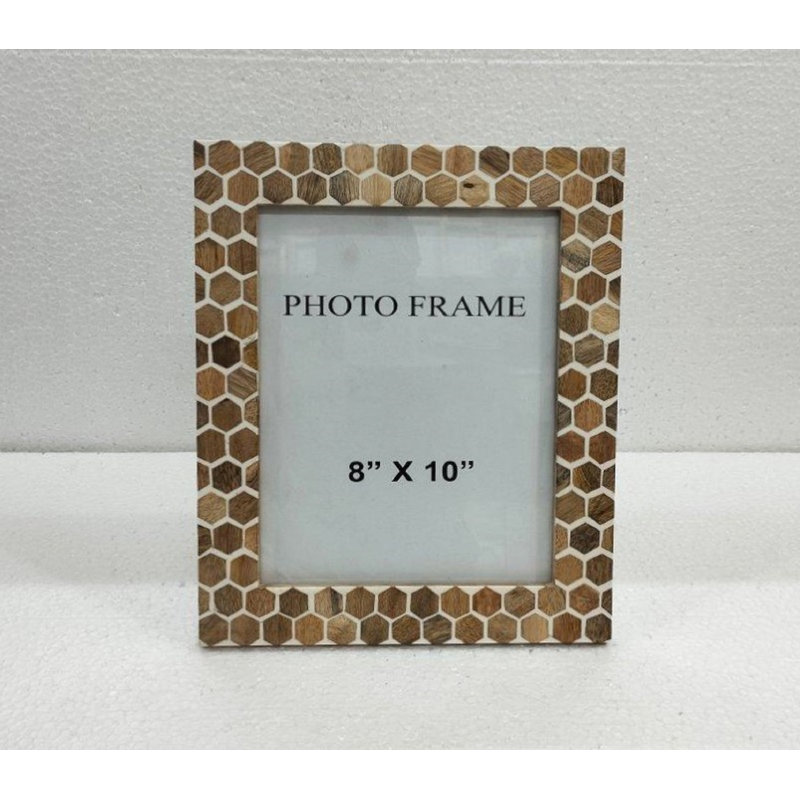 Cadre photo simple en bois Hidemi, 8 po x 10 po