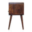 Wenzel 193.55cm W Solid Wood Bedside Table-115437731