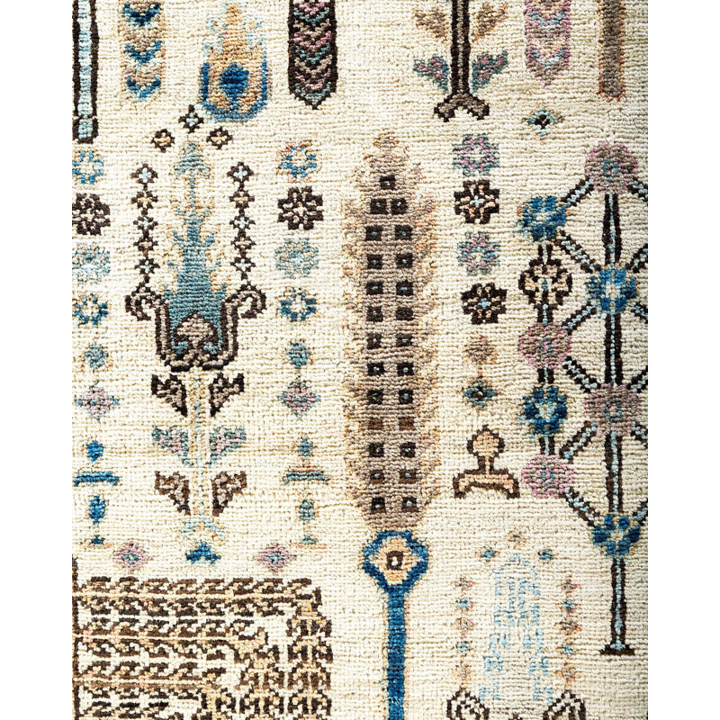 Serapi One-of-a-Kind 7' 9" X 9' 7" Hand Knotted Area Rug