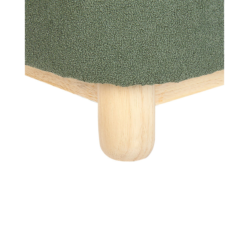 Arwood Upholstered Accent Chair, Green/Beige