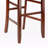 Hubbard Three-Piece High Table with Ladder-Back Bar Stools, Walnut