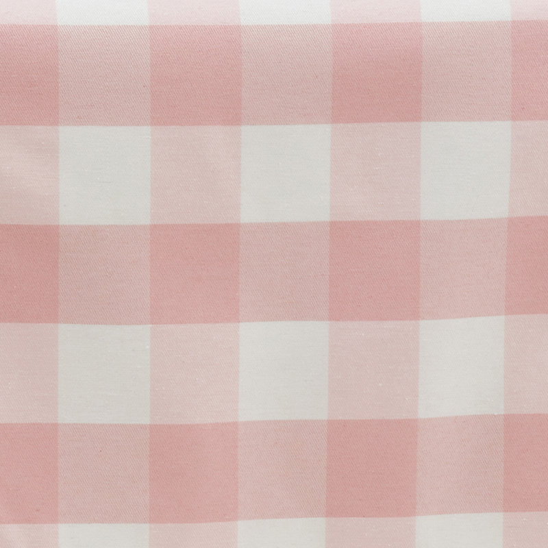 Salerno Buffalo Plaid Tablecloth, 70" W x 70" L, Pink