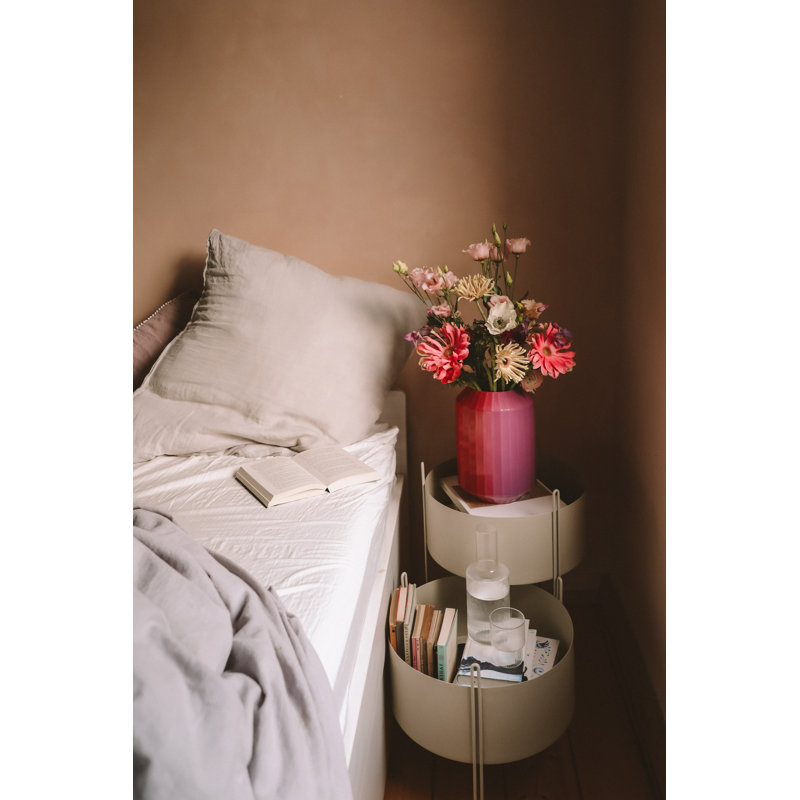 Pidestall Planter (Small), Gray, 21.70'' H x 15.70'' W x 15.70'' D