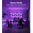23 ft 8-Light Smart Double-Heads Design RGBW LED String Down lights Wall Light -131267459