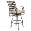 Classico-W Outdoor Swivel Bar Stool-1294999525-1294999541