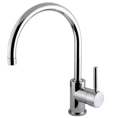 South Beach Vessel Sink without Pop-Up and Plate Single Hole Bathroom Faucet